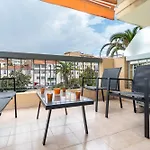 Bright And Vast 1Br Balcony Parking Heart Of Town 1 Mn