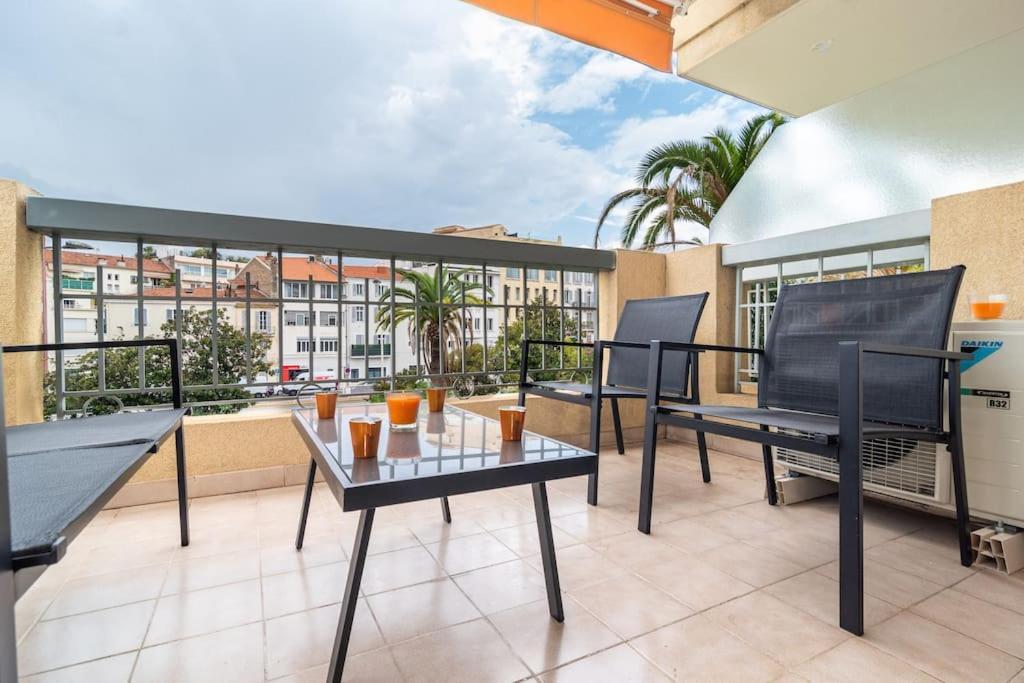 Appartamento Bright And Vast 1br Balcony Parking Heart Of Town 1 Mn Cannes